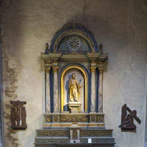 helligdom, alter, guld, statue, vag Thomas Jurkowski (Kamell)