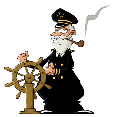 sømand, hav, kaptajn, hjul, rør, røg Dedmazay - Dreamstime