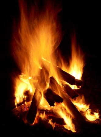 brand, træ, brænde, mørke Hong Chan - Dreamstime