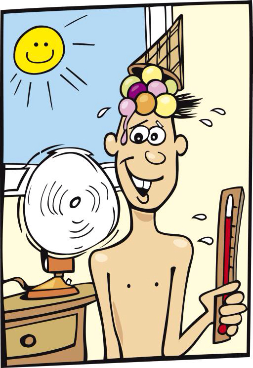 sol, mand, person ventilator, vindue, termometer, is, nogen Igor Zakowski (Izakowski)