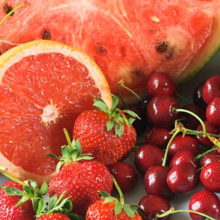 rød, frugter, mango, melon, kirsebær, kirsebær Adina Chiriliuc - Dreamstime