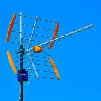 Pixwords Billedet med radar, himmel, blå, antenne Pindiyath100 - Dreamstime