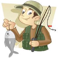 Pixwords Billedet med fisk, fiskeri, mand, fangst Freud - Dreamstime