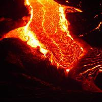 Pixwords Billedet med lava, vulkan, rød, varm, brand, bjerg Jason Yoder - Dreamstime