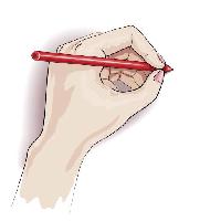 Pixwords Billedet med hand, pen, skriv, fingre, blyant Valiva