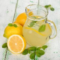 Pixwords Billedet med citroner, citron, mynte, drikke Olga Vasileva (Olyina)