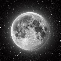 Pixwords Billedet med himmel, planet, mørk, måne G. K. - Dreamstime