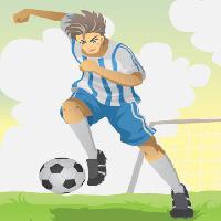 Pixwords Billedet med fodbold, sport, bold, grøn, spiller Artisticco Llc - Dreamstime