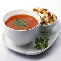 Pixwords Billedet med frokost, spise, mad, suppe, croutoner Viorel Dudau (Dudau)