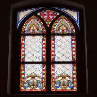 Pixwords Billedet med vinduet, maling, maleri, glas, kirke Aliaksandr  Mazurkevich - Dreamstime
