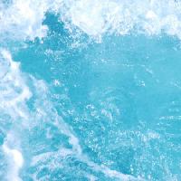 Pixwords Billedet med water,  vand, blå, bølge, bølger Ahmet Gündoğan - Dreamstime